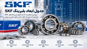 جدول ابعاد بلبرینگ skf